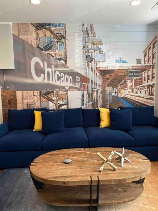 Ferienwohnung Trendy West Town Flat - 2 Bed / 1.5 Bath W Parking Chicago Exterior foto