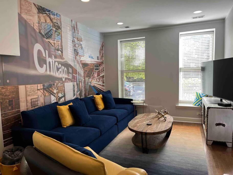 Ferienwohnung Trendy West Town Flat - 2 Bed / 1.5 Bath W Parking Chicago Exterior foto